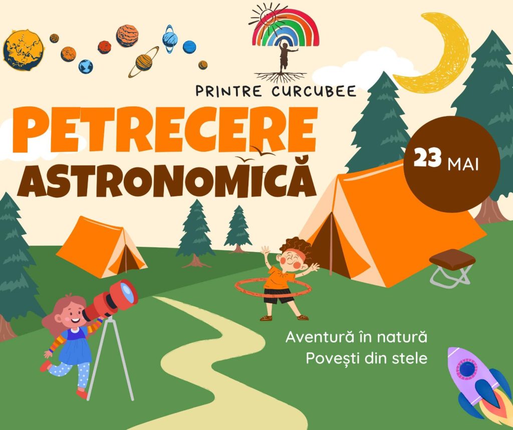 Petrecere astronomică. Eveniment în premieră pentru copiii din Timișoara