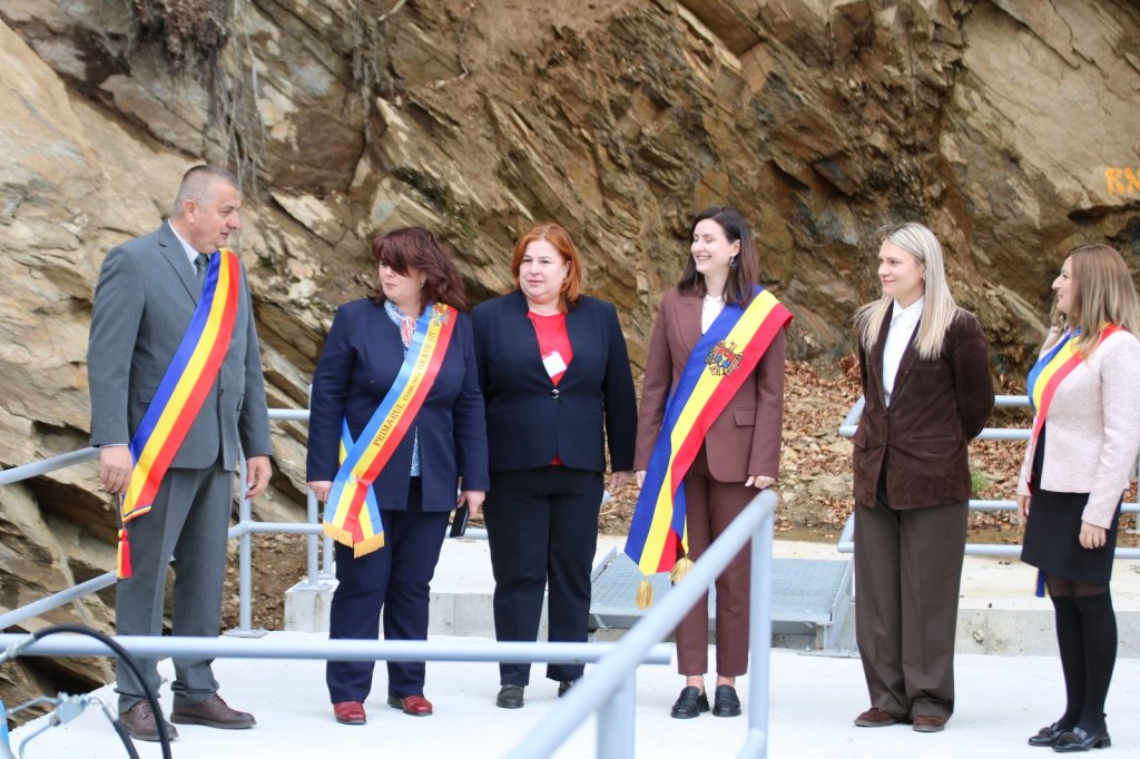 Prima hidrocentrală cu baraj construită în România după 1989, inaugurată la Parva în județul Bistrița-Năsăud