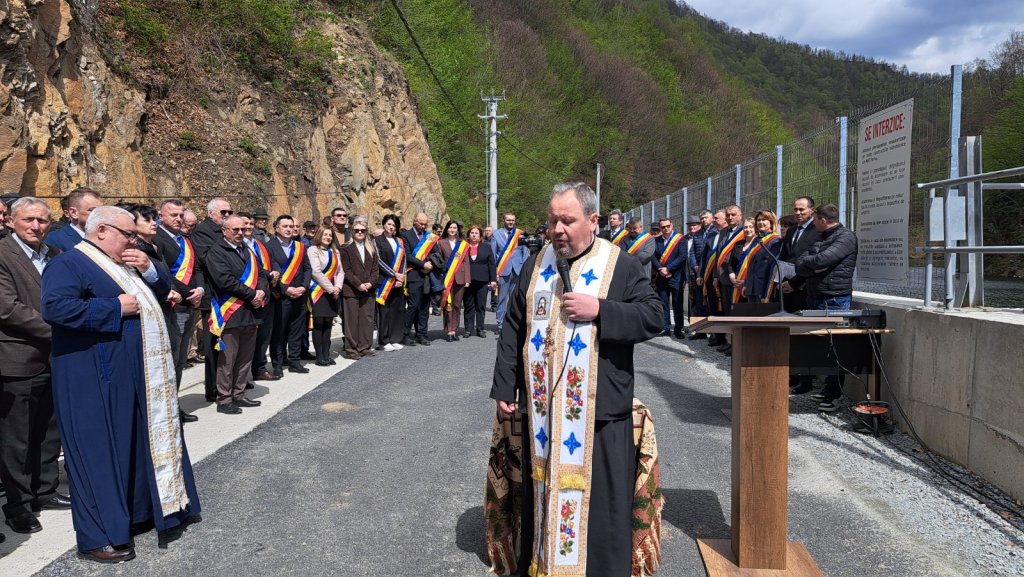 Prima hidrocentrală cu baraj construită în România după 1989, inaugurată la Parva în județul Bistrița-Năsăud