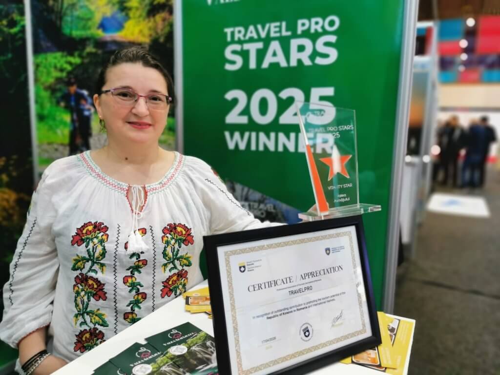 Recunoaștere internațională pentru TRAVEL PRO la Târgul Intenațional de Turism din Kosovo